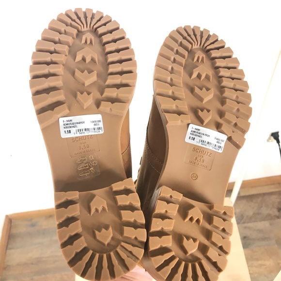 NWT Schutz Inaiah Buckled Leather Hiker Boot - Picture 12 of 12